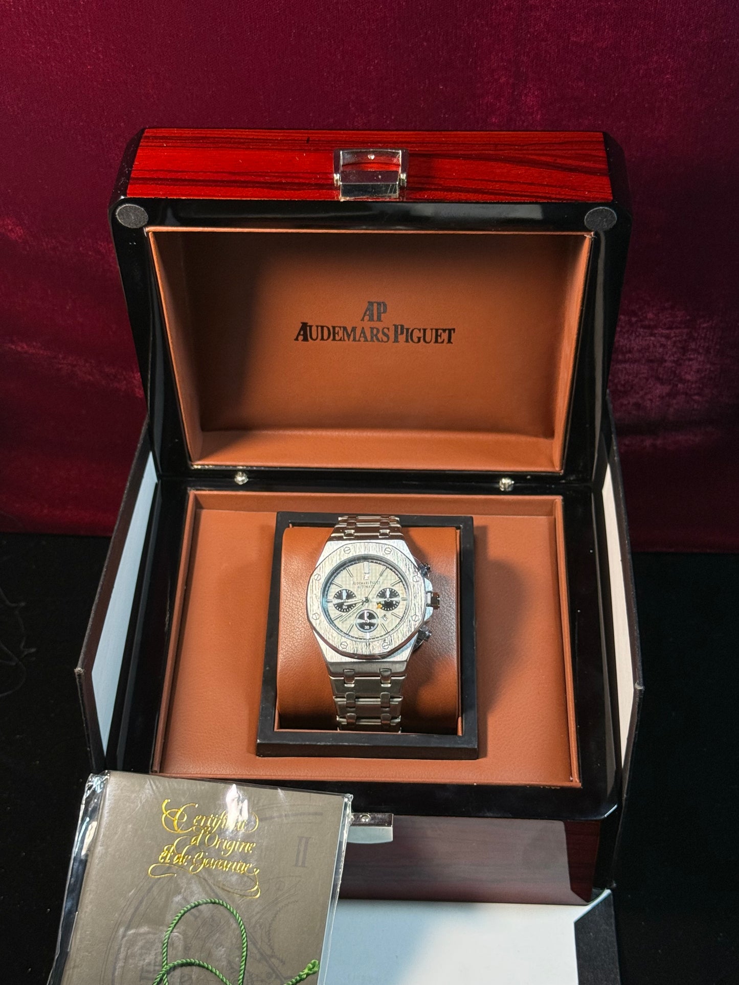 Audemars Piguet Royal Oak white dial