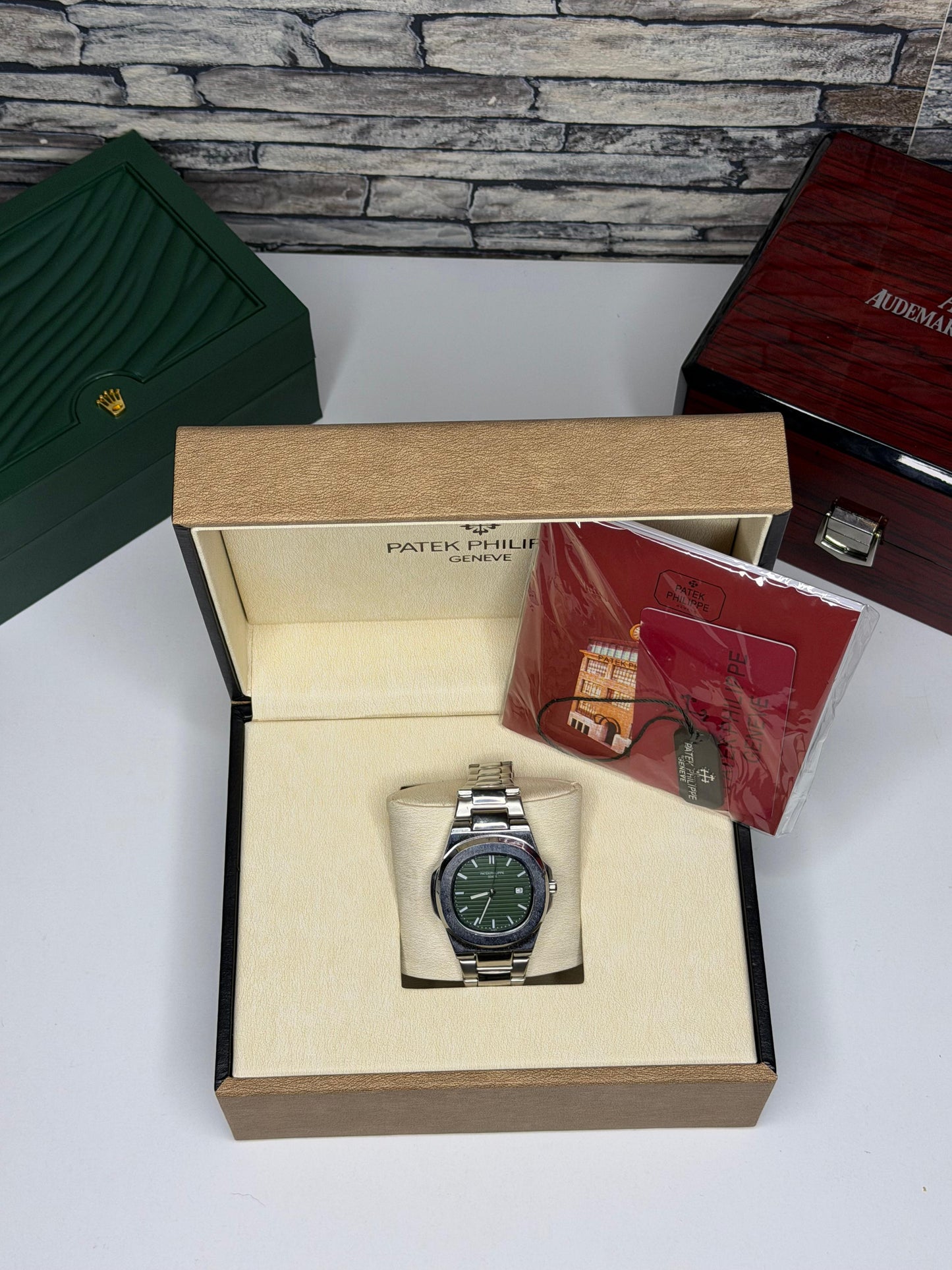 Patek Philippe Nautilus green