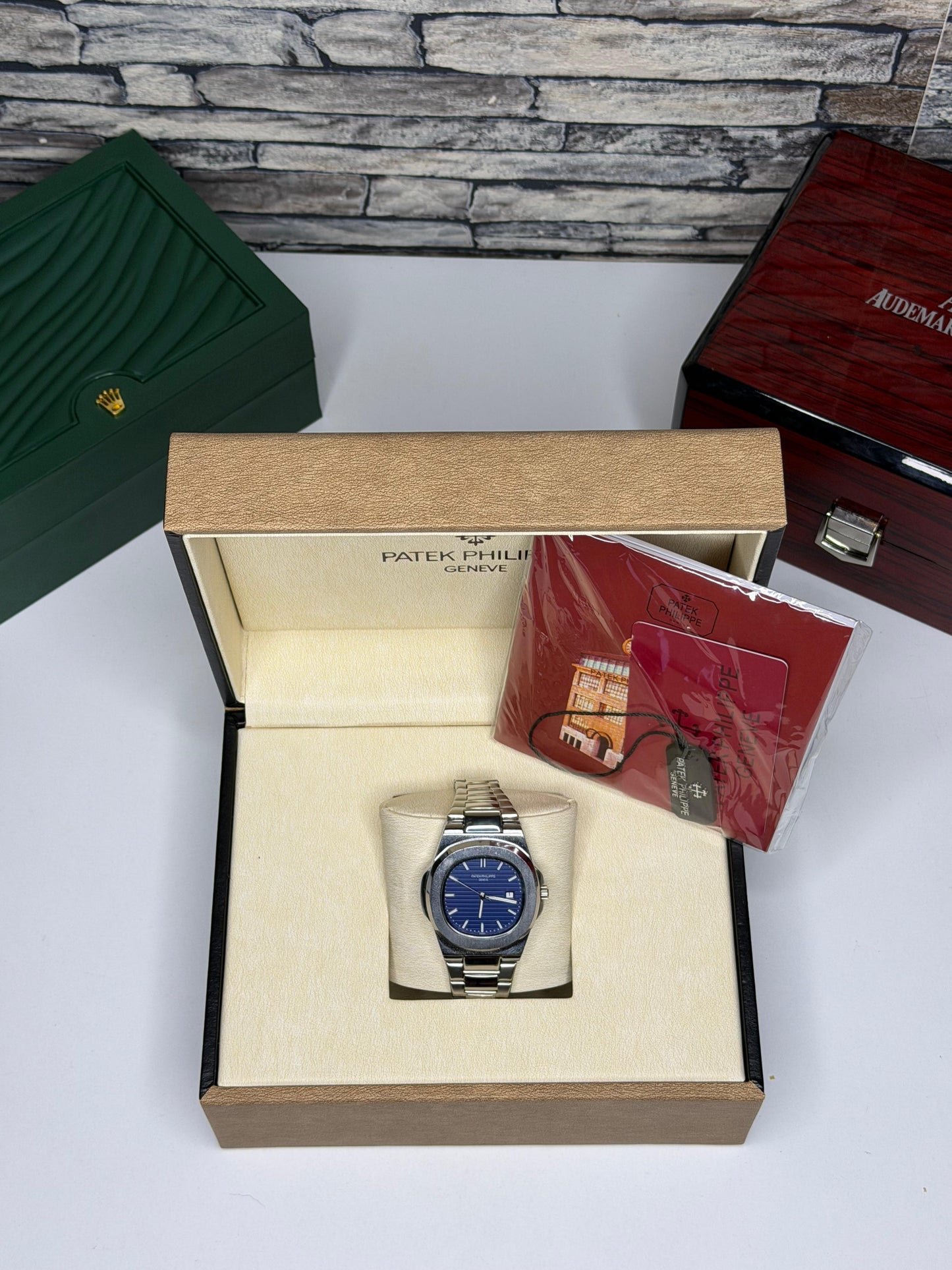 Patek Philippe Nautilus blue